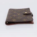 LOUIS VUITTON Monogram Agenda PM Day Planner Cover R20005 LV Auth 213523A-7