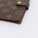 LOUIS VUITTON Monogram Agenda PM Day Planner Cover R20005 LV Auth 213523A-8