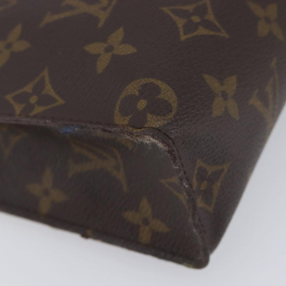 LOUIS VUITTON Monogram Poche Toilette 26 Pouch M47542 LV Auth 213524