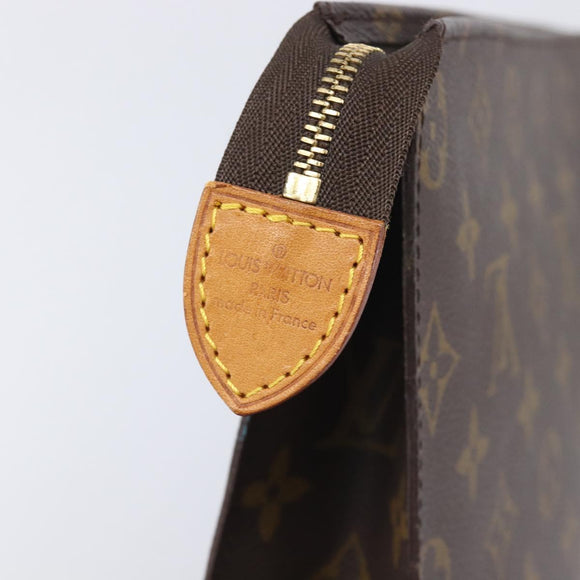 LOUIS VUITTON Monogram Poche Toilette 26 Pouch M47542 LV Auth 213524