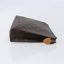 LOUIS VUITTON Monogram Poche Toilette 26 Pouch M47542 LV Auth 213524-4