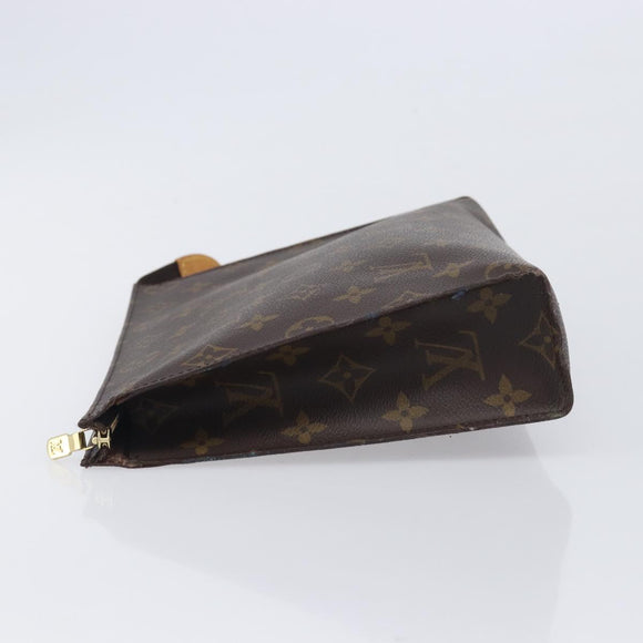 LOUIS VUITTON Monogram Poche Toilette 26 Pouch M47542 LV Auth 213524