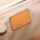 Chloe Paraty Hand Bag Leather 2way Orange Gold Auth 213527A-18