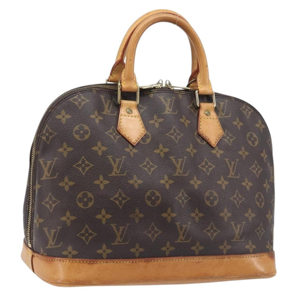 LOUIS VUITTON Monogram Alma Hand Bag M51130 LV Auth 213530