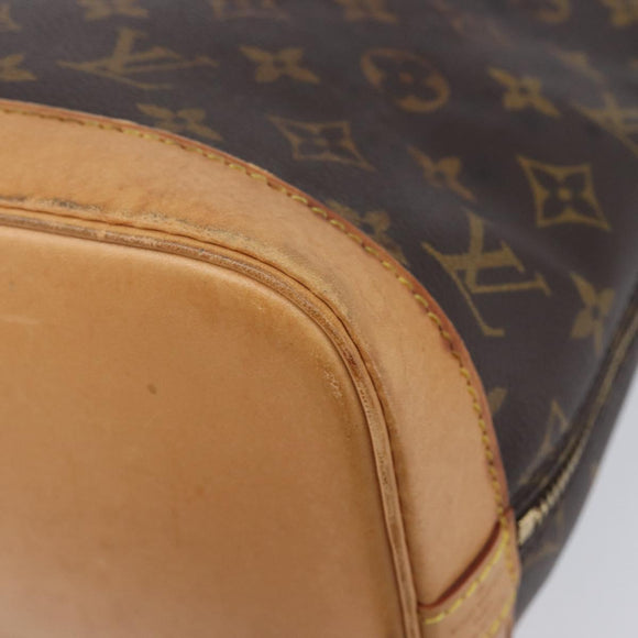 LOUIS VUITTON Monogram Alma Hand Bag M51130 LV Auth 213530