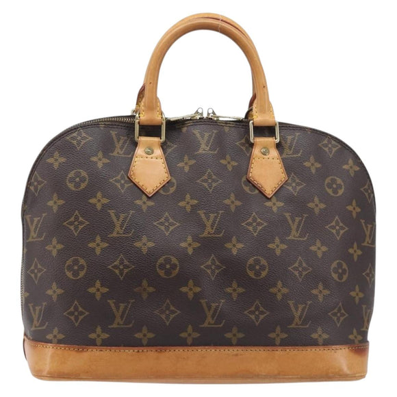 LOUIS VUITTON Monogram Alma Hand Bag M51130 LV Auth 213530