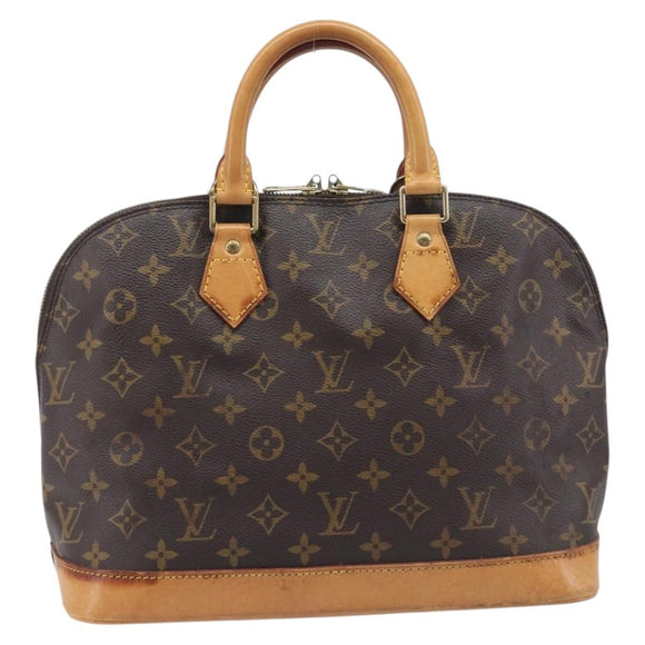 LOUIS VUITTON Monogram Alma Hand Bag M51130 LV Auth 213530
