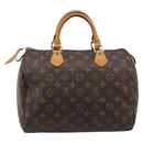 LOUIS VUITTON Monogram Speedy 30 Hand Bag M41526 LV Auth 213548-3