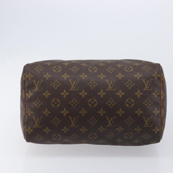 LOUIS VUITTON Monogram Speedy 30 Hand Bag M41526 LV Auth 213548