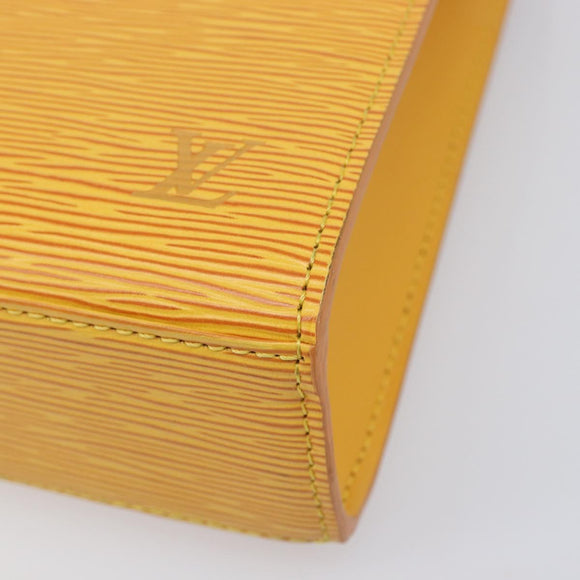 LOUIS VUITTON Epi Malesherbes Bag Tassili Yellow Jonne M52379 LV Auth 213549A