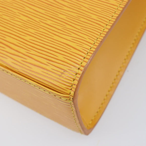 LOUIS VUITTON Epi Malesherbes Bag Tassili Yellow Jonne M52379 LV Auth 213549A