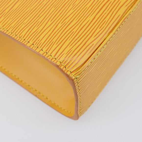 LOUIS VUITTON Epi Malesherbes Bag Tassili Yellow Jonne M52379 LV Auth 213549A