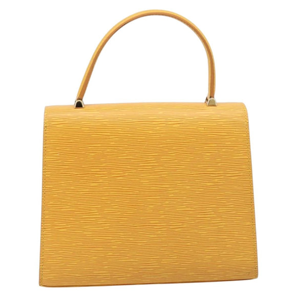 LOUIS VUITTON Epi Malesherbes Bag Tassili Yellow Jonne M52379 LV Auth 213549A