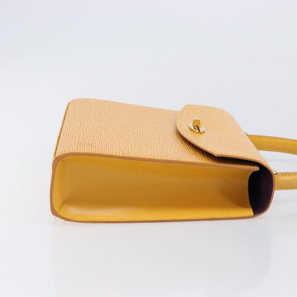 LOUIS VUITTON Epi Malesherbes Bag Tassili Yellow Jonne M52379 LV Auth 213549A