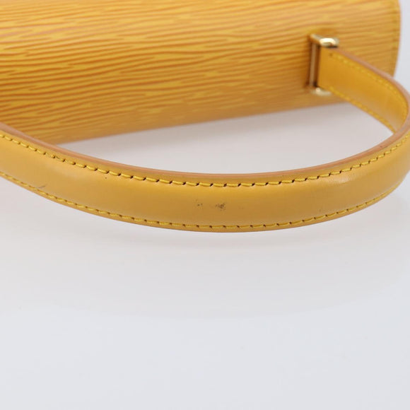 LOUIS VUITTON Epi Malesherbes Bag Tassili Yellow Jonne M52379 LV Auth 213549A