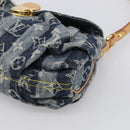 LOUIS VUITTON Monogram Denim Mini Pretty Raye Bag Blue M95333 LV Auth 213555V-10