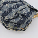 LOUIS VUITTON Monogram Denim Mini Pretty Raye Bag Blue M95333 LV Auth 213555V-12