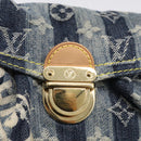 LOUIS VUITTON Monogram Denim Mini Pretty Raye Bag Blue M95333 LV Auth 213555V-14