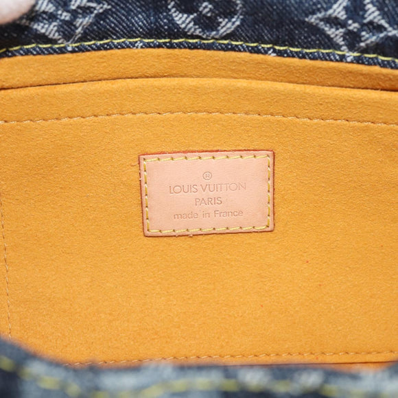 LOUIS VUITTON Monogram Denim Mini Pretty Raye Bag Blue M95333 LV Auth 213555V