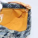 LOUIS VUITTON Monogram Denim Mini Pretty Raye Bag Blue M95333 LV Auth 213555V-17