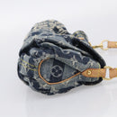 LOUIS VUITTON Monogram Denim Mini Pretty Raye Bag Blue M95333 LV Auth 213555V-5