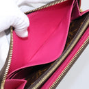 LOUIS VUITTON Monogram Portefeuille Clemence Long Wallet M60742 LV Auth 213565V-14