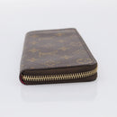 LOUIS VUITTON Monogram Portefeuille Clemence Long Wallet M60742 LV Auth 213565V-5