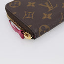LOUIS VUITTON Monogram Portefeuille Clemence Long Wallet M60742 LV Auth 213565V-9