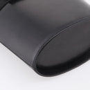 Salvatore Ferragamo Vala Hand Bag Leather Black Gold Auth 213569A-11