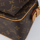 LOUIS VUITTON Monogram Viva Cite MM Shoulder Bag M51164 LV Auth 213571V-11