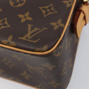 LOUIS VUITTON Monogram Viva Cite MM Shoulder Bag M51164 LV Auth 213571V-13