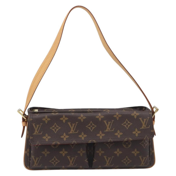 LOUIS VUITTON Monogram Viva Cite MM Shoulder Bag M51164 LV Auth 213571V