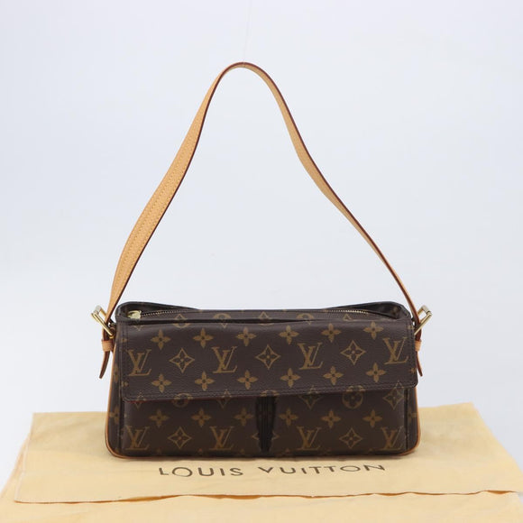 LOUIS VUITTON Monogram Viva Cite MM Shoulder Bag M51164 LV Auth 213571V