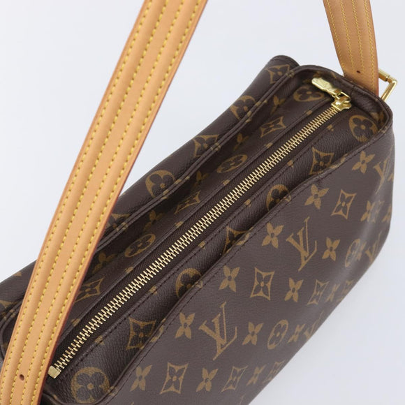 LOUIS VUITTON Monogram Viva Cite MM Shoulder Bag M51164 LV Auth 213571V