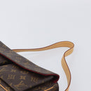 LOUIS VUITTON Monogram Viva Cite MM Shoulder Bag M51164 LV Auth 213571V-8