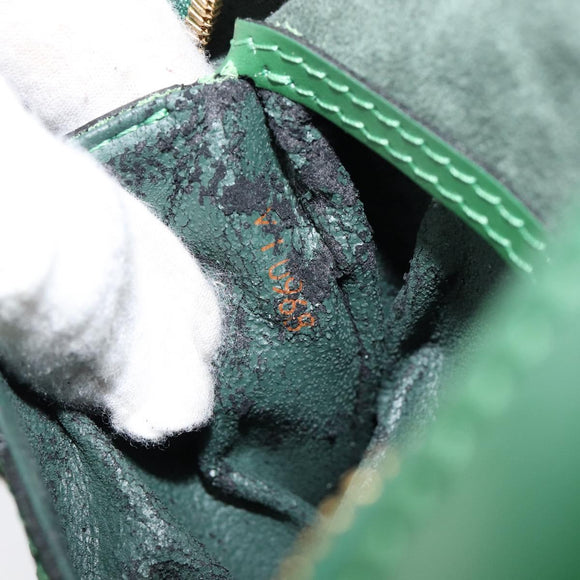 LOUIS VUITTON Epi Mabillon Backpack Green M52234 LV Auth 213574V