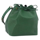 LOUIS VUITTON Epi Petit Noe Shoulder Bag Green M44104 LV Auth 213575V-1