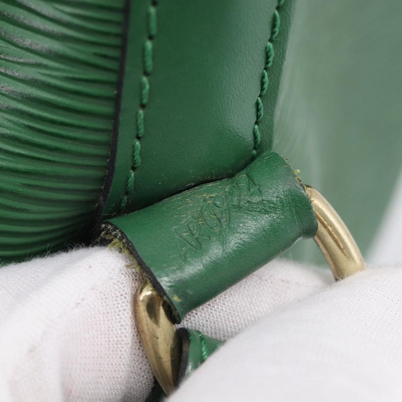 LOUIS VUITTON Epi Petit Noe Shoulder Bag Green M44104 LV Auth 213575V