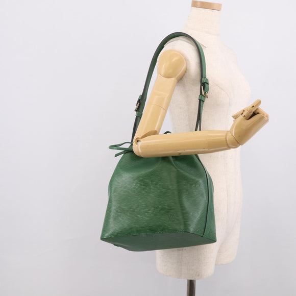 LOUIS VUITTON Epi Petit Noe Shoulder Bag Green M44104 LV Auth 213575V