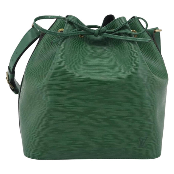 LOUIS VUITTON Epi Petit Noe Shoulder Bag Green M44104 LV Auth 213575V