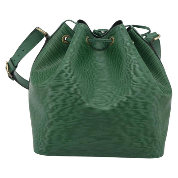 LOUIS VUITTON Epi Petit Noe Shoulder Bag Green M44104 LV Auth 213575V