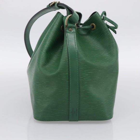 LOUIS VUITTON Epi Petit Noe Shoulder Bag Green M44104 LV Auth 213575V