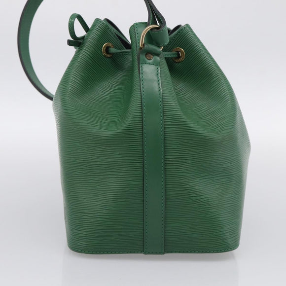 LOUIS VUITTON Epi Petit Noe Shoulder Bag Green M44104 LV Auth 213575V