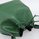 LOUIS VUITTON Epi Petit Noe Shoulder Bag Green M44104 LV Auth 213575V-6