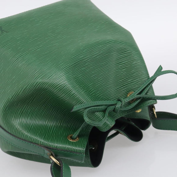 LOUIS VUITTON Epi Petit Noe Shoulder Bag Green M44104 LV Auth 213575V