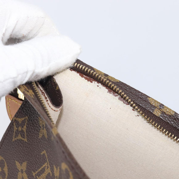 LOUIS VUITTON Monogram Poche Toilette 26 Pouch M47542 LV Auth 213580A