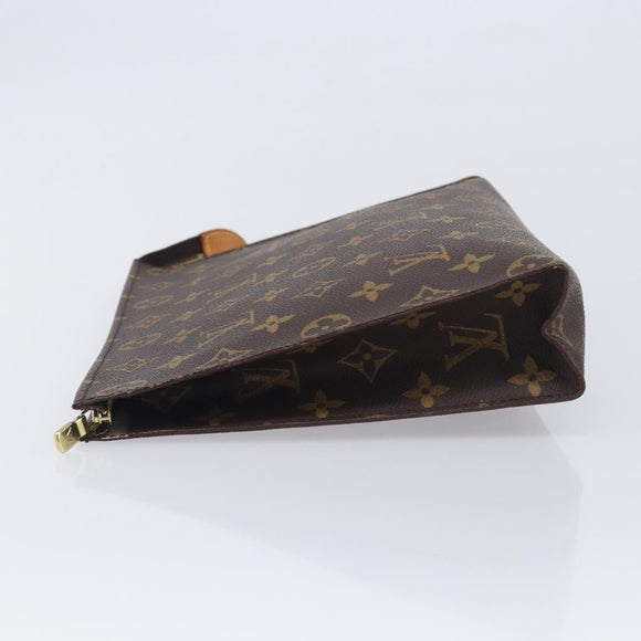 LOUIS VUITTON Monogram Poche Toilette 26 Pouch M47542 LV Auth 213580A