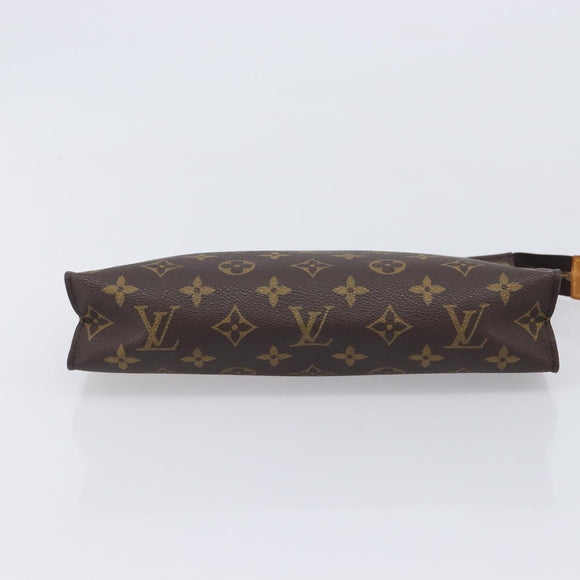LOUIS VUITTON Monogram Poche Toilette 26 Pouch M47542 LV Auth 213580A