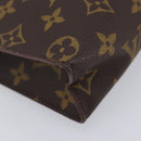 LOUIS VUITTON Monogram Poche Toilette 26 Pouch M47542 LV Auth 213580A-9