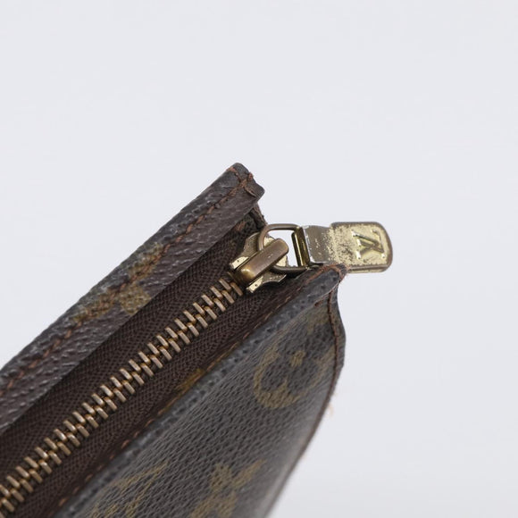 LOUIS VUITTON Monogram Poche Toilette 26 Pouch M47542 LV Auth 213581